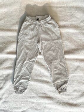 The Bar Light Grey Track Joggers